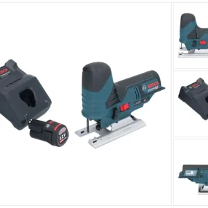 Bosch GST 12V-70 Profesjonalna wyrzynarka akumulatorowa 12 V 70 mm + 1x akumulator 3,0 Ah + ładowarka Bosch Professional