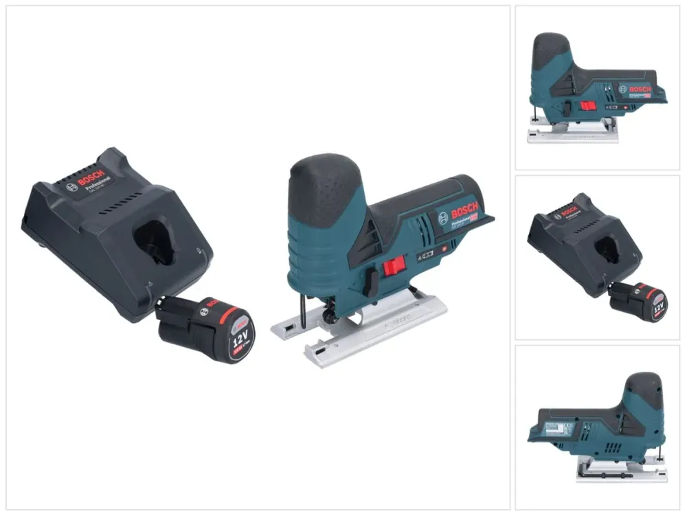 Bosch GST 12V-70 Profesjonalna wyrzynarka akumulatorowa 12 V 70 mm + 1x akumulator 3,0 Ah + ładowarka Bosch Professional