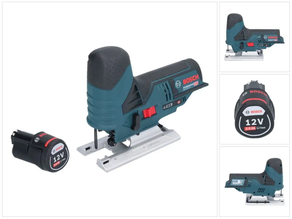 Bosch GST 12V-70 Profesjonalna wyrzynarka akumulatorowa 12 V 70 mm + 1x akumulator 2,0 Ah - bez ładowarki Bosch Professional