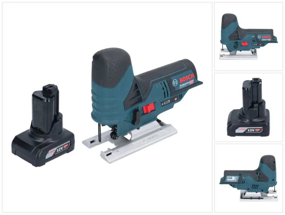 Bosch GST 12V-70 Profesjonalna wyrzynarka akumulatorowa 12 V 70 mm + 1x akumulator 6,0 Ah - bez ładowarki Bosch Professional
