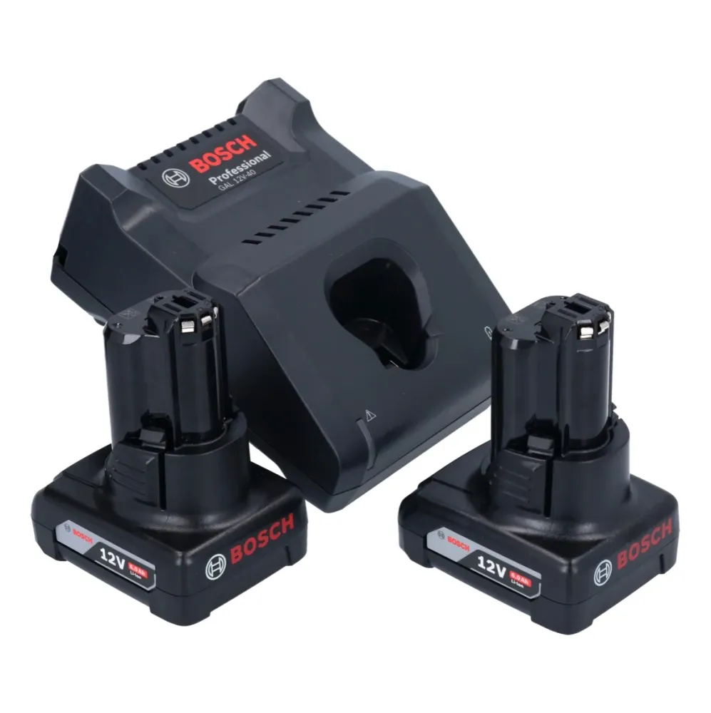 Bosch GST 12V-70 Profesjonalna wyrzynarka akumulatorowa 12 V 70 mm + 2x akumulator 6,0 Ah + ładowarka Bosch Professional