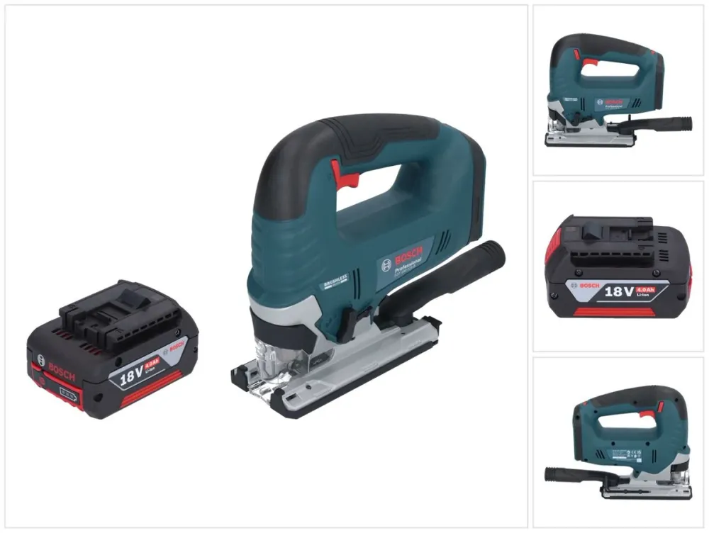 Bosch GST 18V-125 B Profesjonalna wyrzynarka akumulatorowa 18 V 125 mm bezszczotkowa + 1x akumulator 4,0 Ah - bez ładowark...