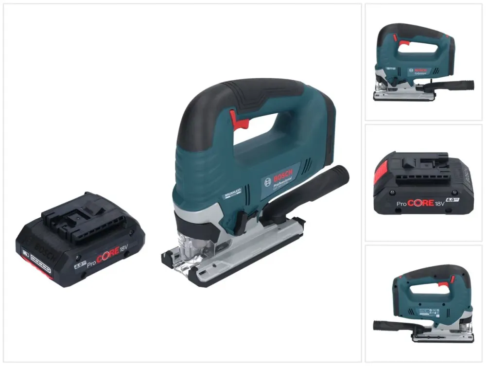 Bosch GST 18V-125 B Profesjonalna wyrzynarka akumulatorowa 18 V 125 mm bezszczotkowa + 1x akumulator ProCORE 4,0 Ah - bez...