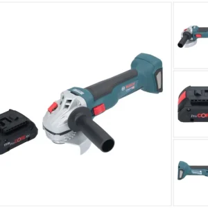 Bosch GWS 18V-10 Profesjonalna akumulatorowa szlifierka kątowa 18 V 115 mm bezszczotkowa + 1x akumulator ProCORE 4,0 Ah -...