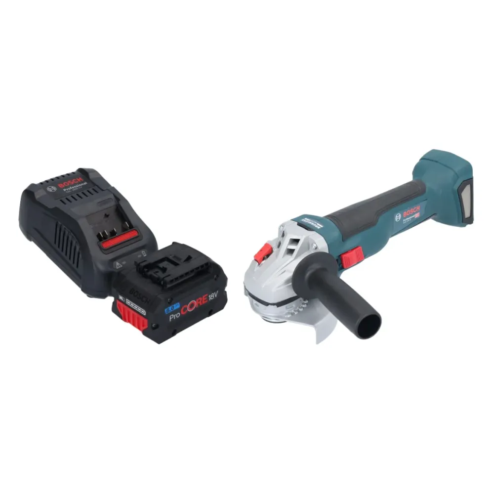 Bosch GWS 18V-10 Profesjonalna akumulatorowa szlifierka kątowa 18 V 115 mm bezszczotkowa + 1x akumulator ProCORE 8,0 Ah +...