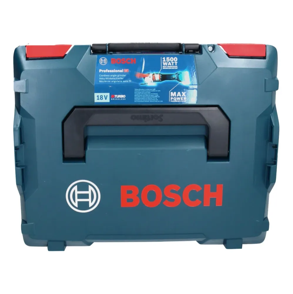 Bosch GWX 18V-15 SC Profesjonalna akumulatorowa szlifierka kątowa 18 V 125 mm BITURBO X-LOCK + 1x akumulator ProCORE 8,0 A...