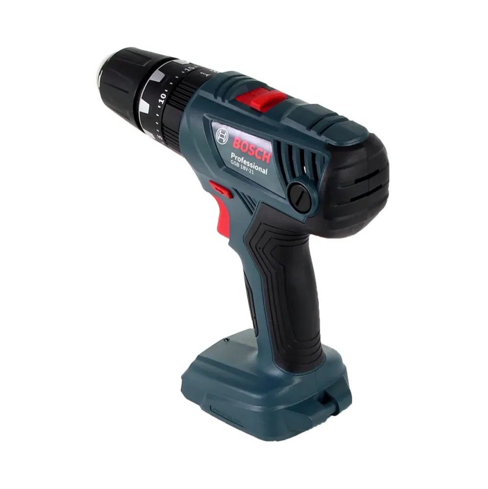 Bosch Professional GSB 18V-21 akumulatorowa wiertarko-wkrętarka udarowa 18 V 55 Nm Solo ( 06019H1176 ) - bez akumulatora,...