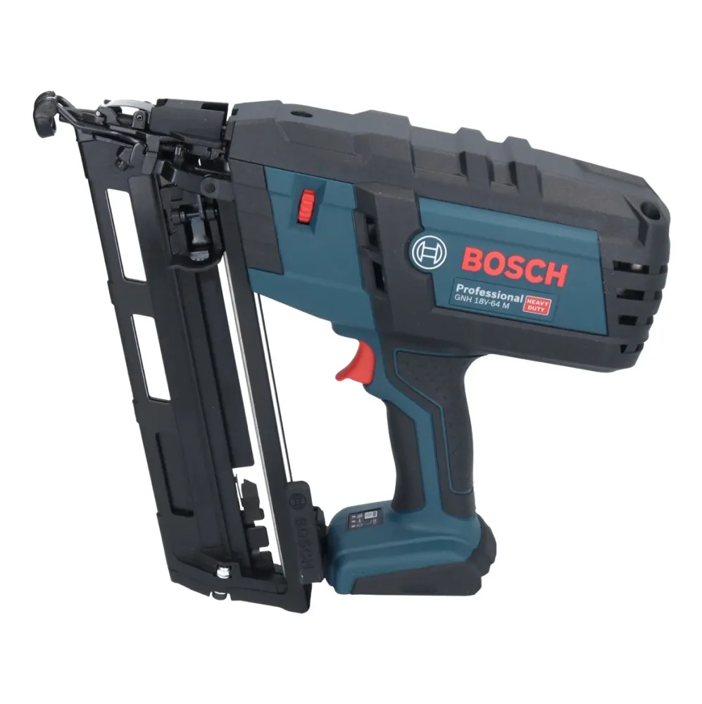 Gwoździarka akumulatorowa Bosch GNH 18V-64 M Professional 18 V 64 mm + 1x akumulator ProCORE 8,0 Ah + ładowarka + L-BOXX B...