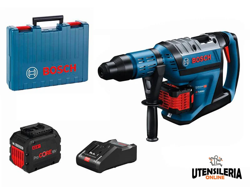 Bosch Professional młot udarowo-obrotowy akumulatorowy GBH 18V-45 C SDS Max 2 akumulatory