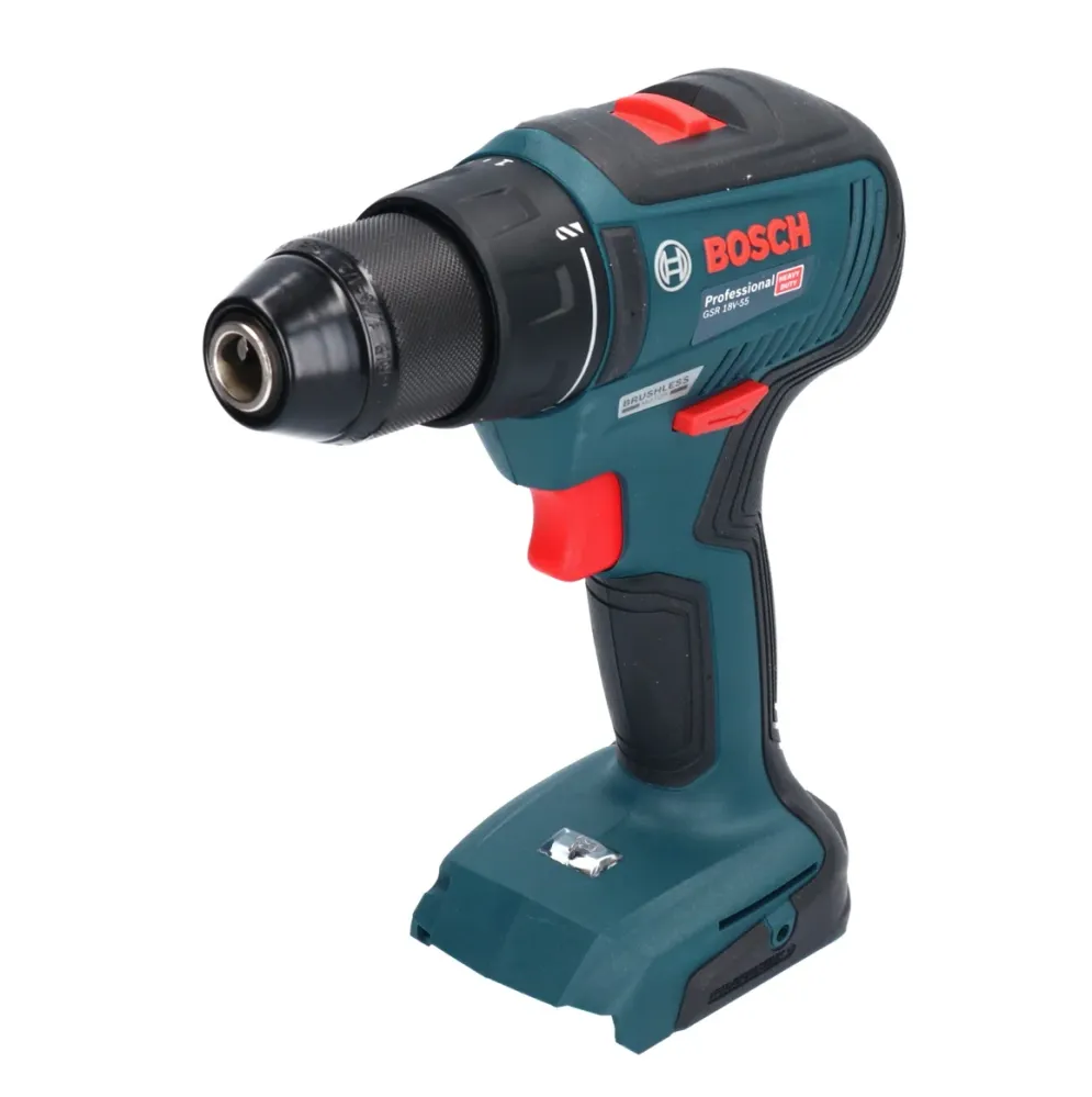 Wiertarko-wkrętarka akumulatorowa Bosch GSR 18V-55 Professional 18 V 55 Nm Brushless ( 06019H5202 ) Solo - bez akumulatora...