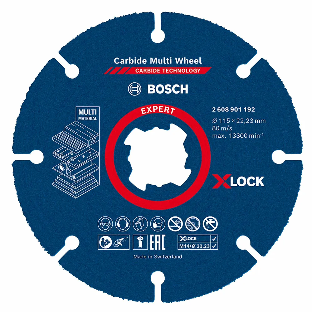 Tarcza tnąca Bosch X-LOCK Expert Carbide Multi Wheel