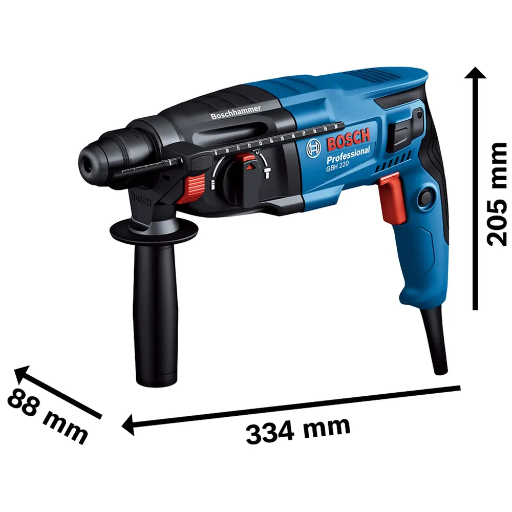 Wiertarka udarowa Bosch GBH 2-21 Professional 720W