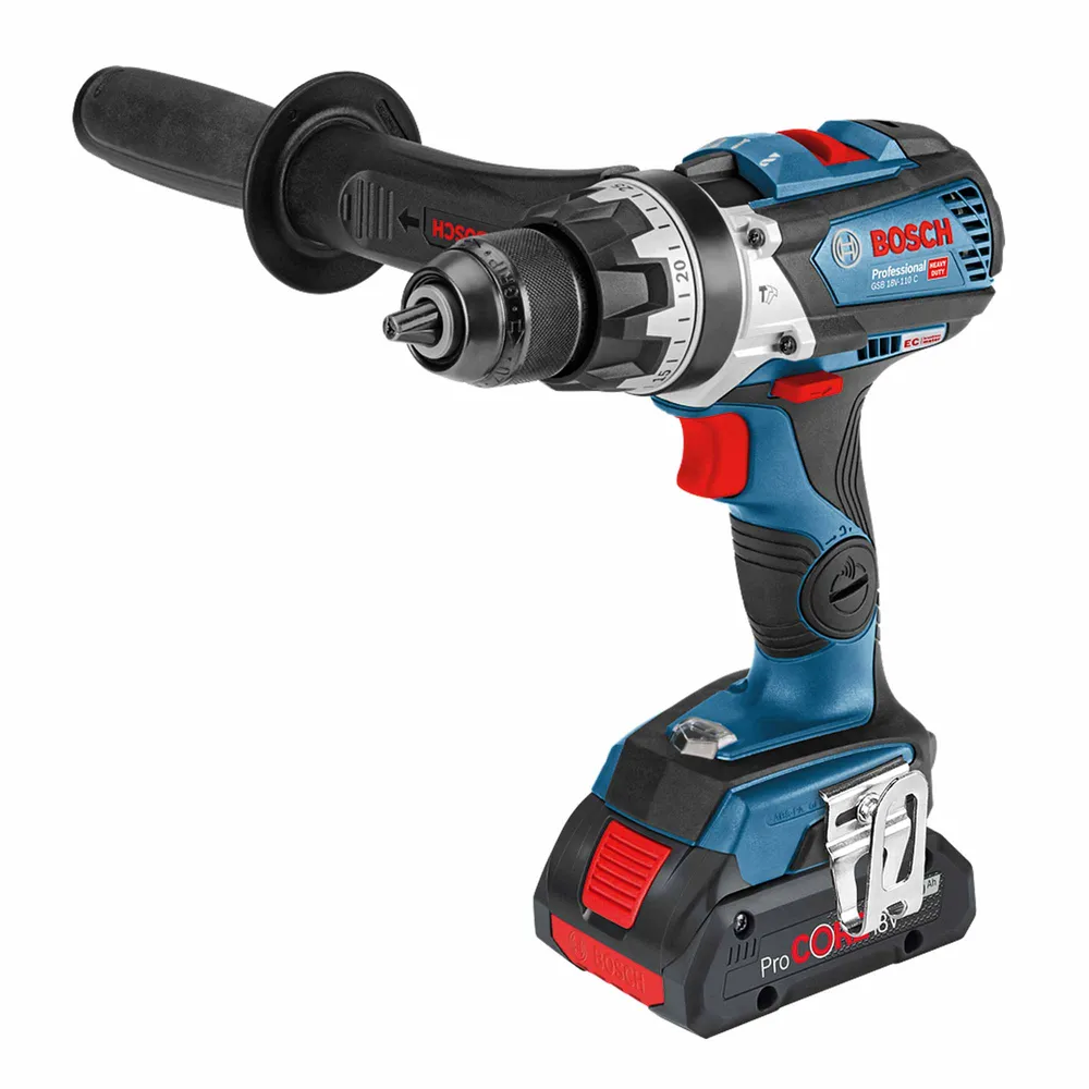 Wiertarko-wkrętarka akumulatorowa Bosch GSB 18V-110 C 5Ah