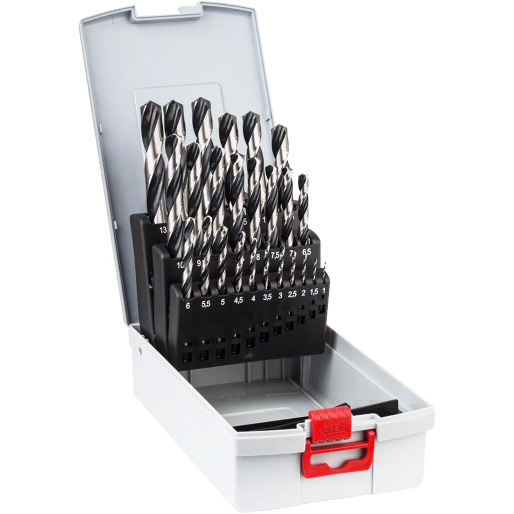 Zestaw wierteł do metalu Bosch HSS PointTeQ ProBox 1-13 mm 25 szt.