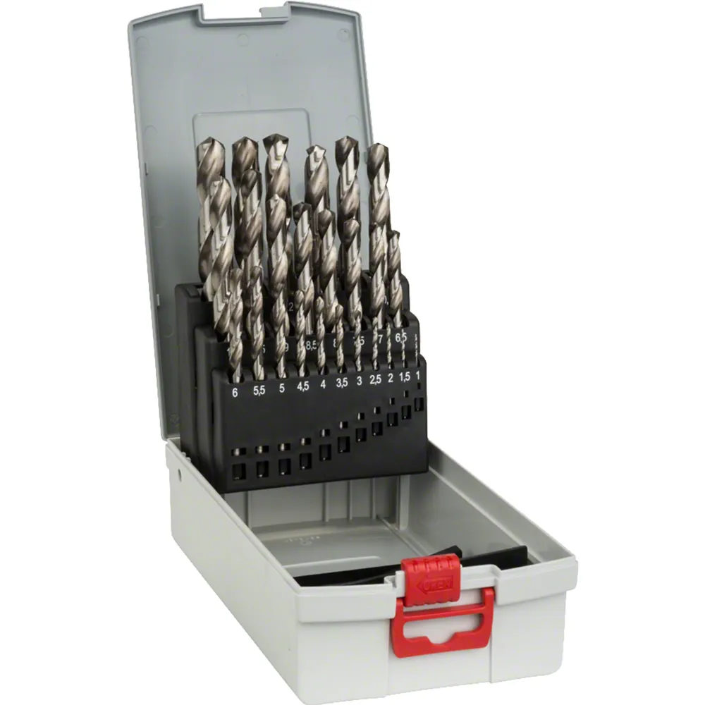 Zestaw wierteł do metalu Bosch HSS-G ProBox 1-13 mm 25 szt.