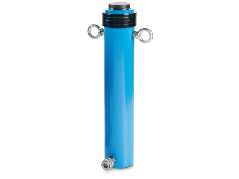 Cylinder hydrauliczny Omcn 363/FM, długi skok, 50 ton, powrót sprężynowy