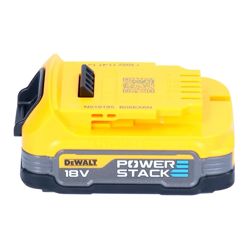 Akumulatorowa wiertarko-wkrętarka DeWalt DCD 800 NT 18 V 90 Nm bezszczotkowa + 1x akumulator 1,7 Ah + TSTAK - bez ładowarki