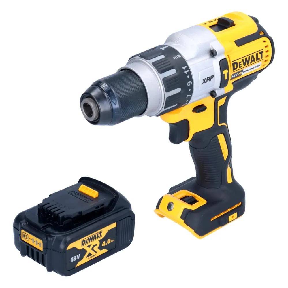 Akumulatorowa wiertarko-wkrętarka udarowa DeWalt DCD 996 N 18 V 95 Nm bezszczotkowa + 1x akumulator 4,0 Ah - bez ładowarki