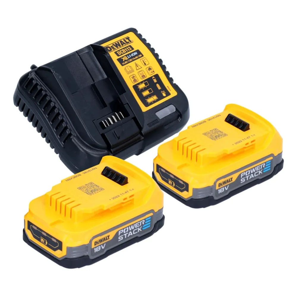 Akumulatorowa wiertarko-wkrętarka udarowa DeWalt DCD 996 E2 18 V 95 Nm bezszczotkowa + 2x akumulator 1,7 Ah + ładowarka