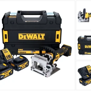 Akumulatorowa wyrzynarka do kołków płaskich DeWalt DCW 682 M2T 18 V 102 x 20 mm bezszczotkowa + 2x akumulator 4,0 Ah + ład...