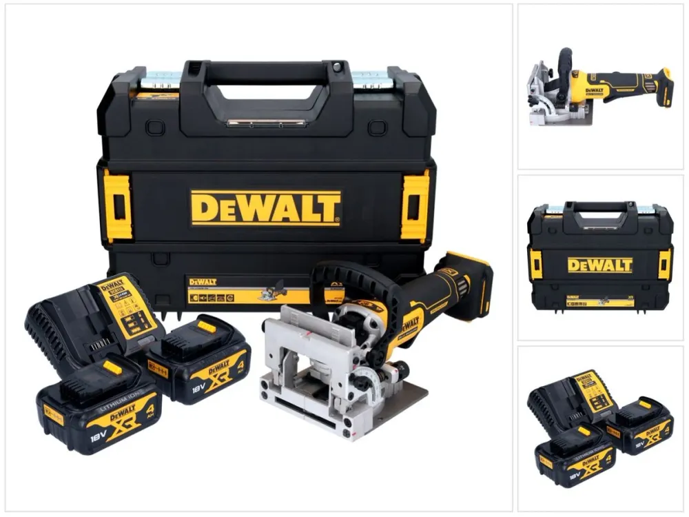 Akumulatorowa wyrzynarka do kołków płaskich DeWalt DCW 682 M2T 18 V 102 x 20 mm bezszczotkowa + 2x akumulator 4,0 Ah + ład...