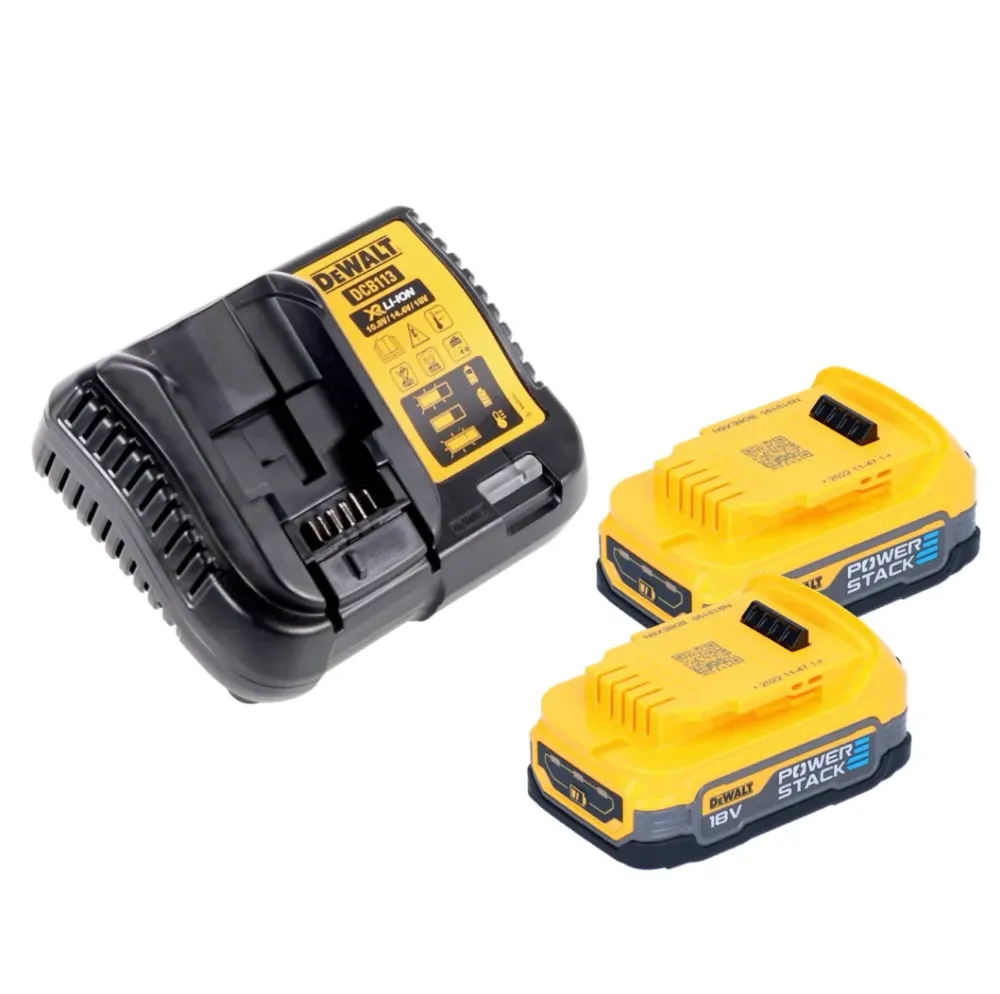 Akumulatorowy klucz udarowy DeWalt DCF 887 E2 18 V 205 Nm 1/4" bezszczotkowy + 2x akumulator 1,7 Ah + ładowarka