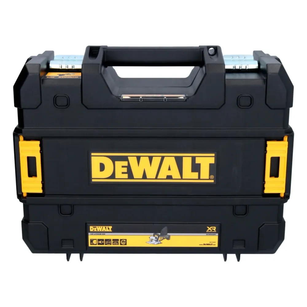 Akumulatorowy płaski frez do kołków DeWalt DCW 682 H1T 18 V 102 x 20 mm bezszczotkowy + 1x akumulator Powerstack 5,0 Ah +...