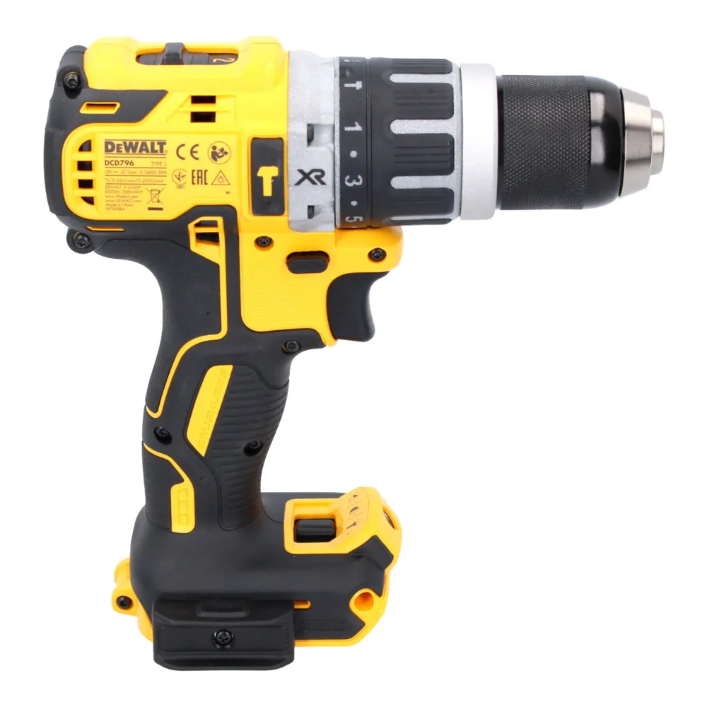 DeWalt DCD 796 N akumulatorowa wiertarko-wkrętarka udarowa 18 V 70 Nm bezszczotkowa solo - bez akumulatora, bez ładowarki