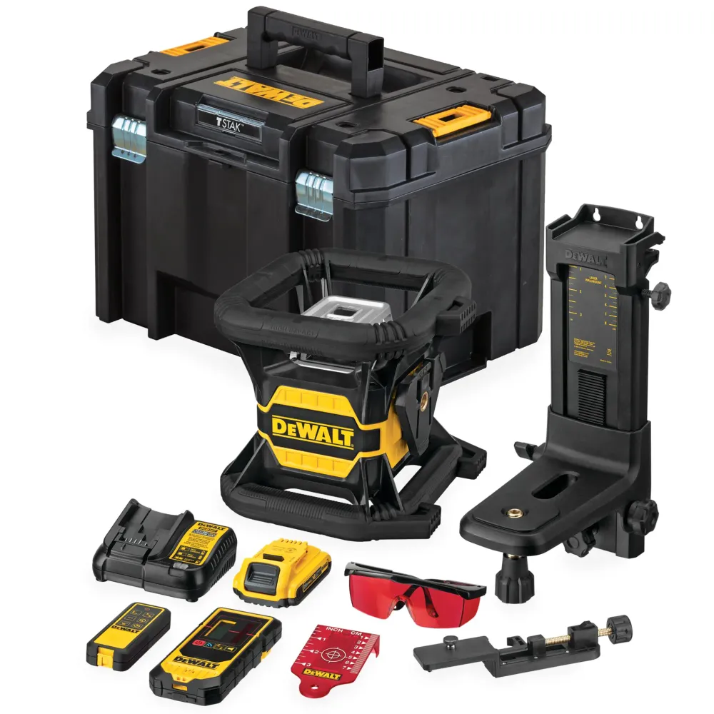 Dewalt DCE080D1RS-QW 18V 2Ah czerwony laser obrotowy