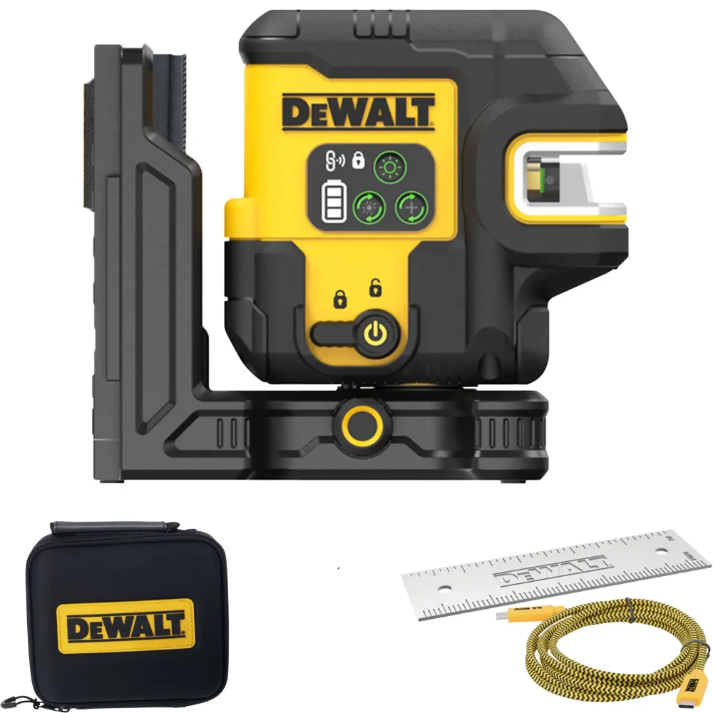Dewalt DCLE14251GB-XJ Zielony laser krzyżowy