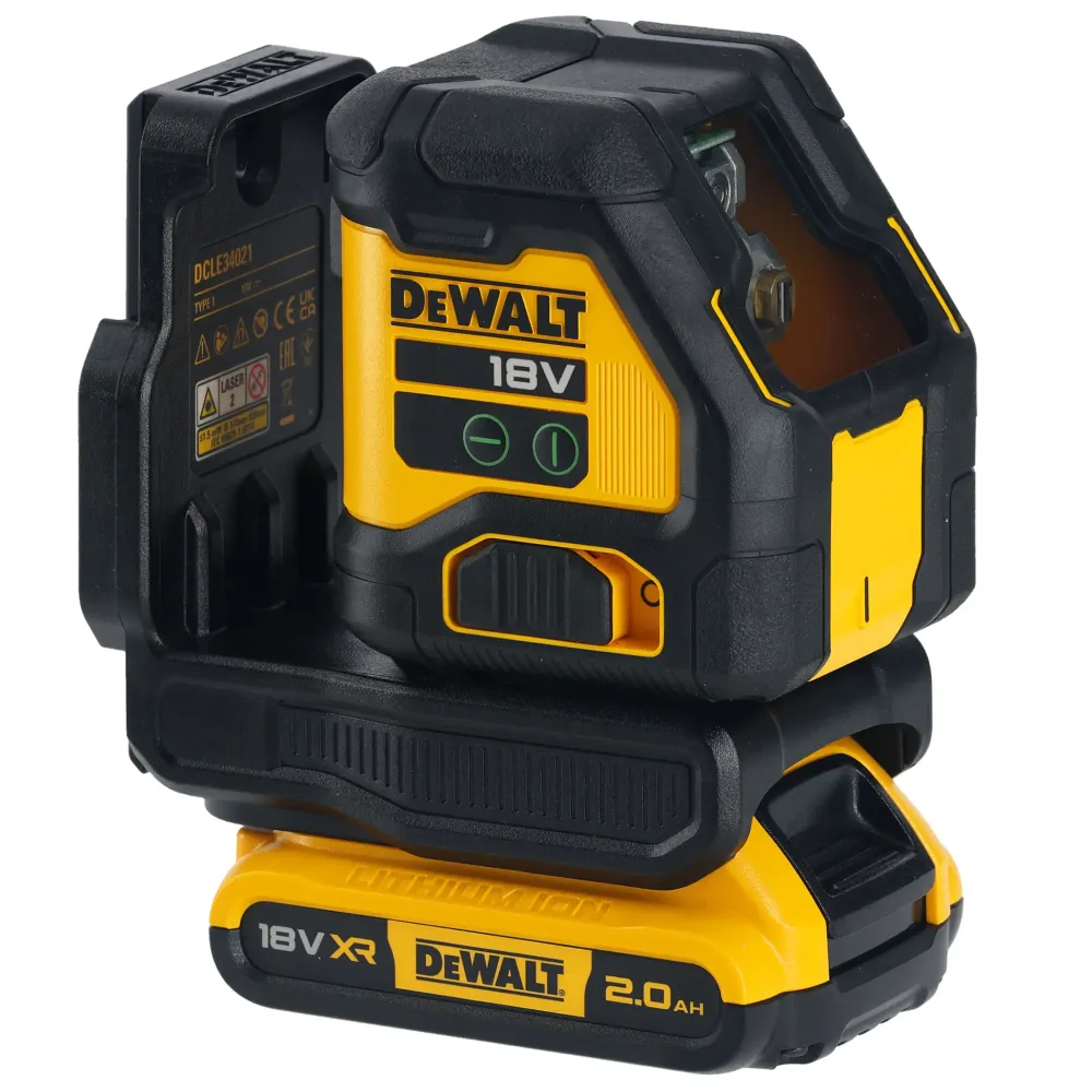 Dewalt DCLE34021D1-QW 12V 2Ah zielony laserowy tracker krzyżowy