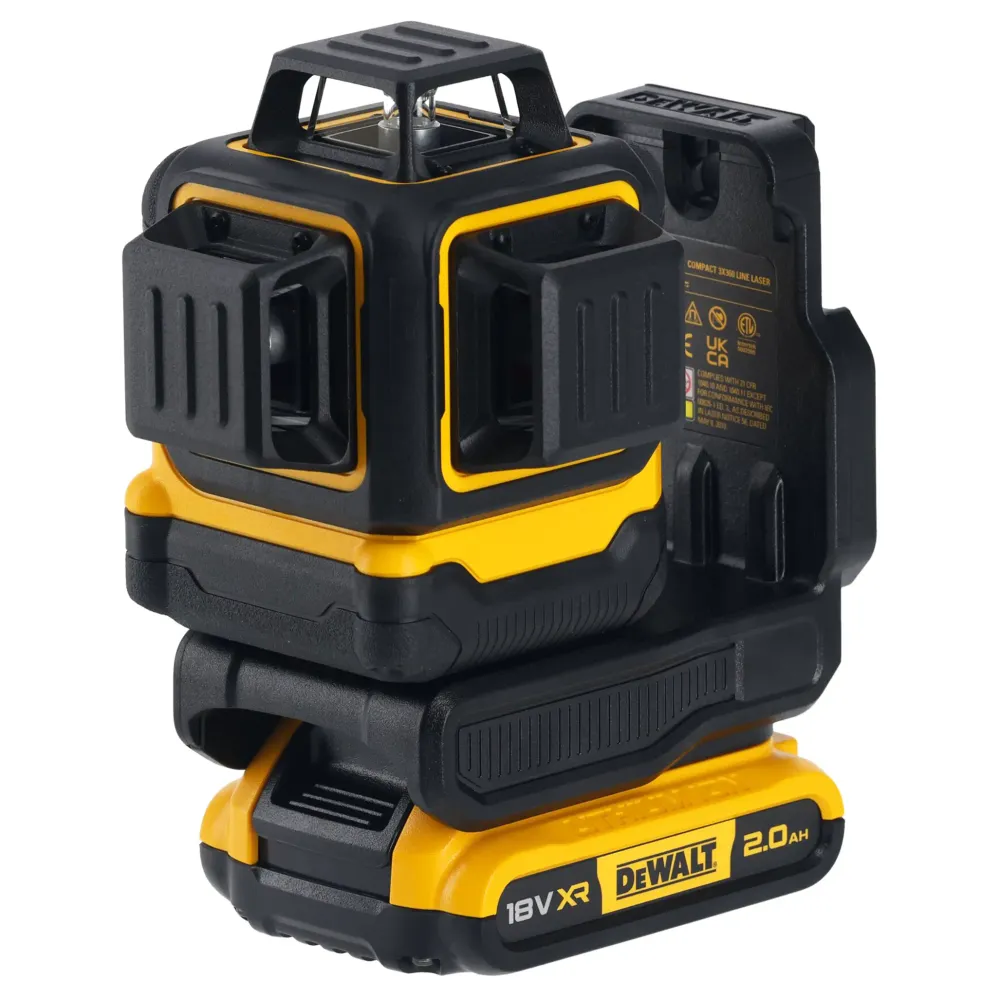 Dewalt DCLE34031D1-QW 18 V 2 Ah zielona poziomica laserowa