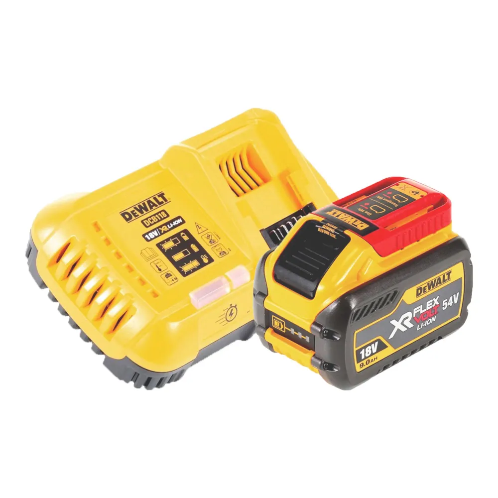 DeWalt DCMCS 574 X1 Akumulatorowa pilarka łńcuchowa 54 V FlexVolt 45 cm bezszczotkowa + 1x akumulator 9,0 Ah + ładowarka