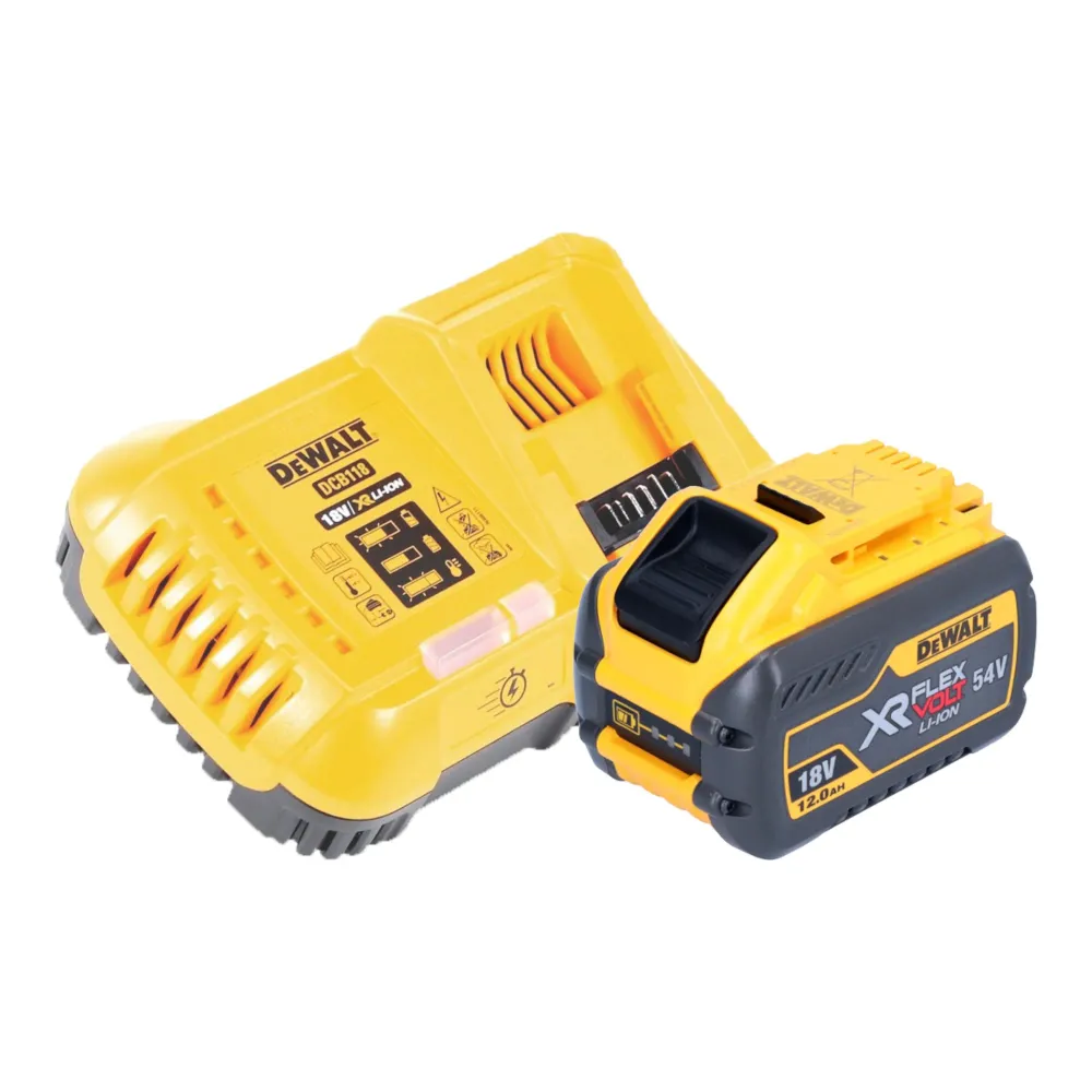 DeWalt DCS 573 Y1 Akumulatorowa pilarka tarczowa 18 V 190 x 30 mm bezszczotkowa + 1x akumulator 12,0 Ah + ładowarka