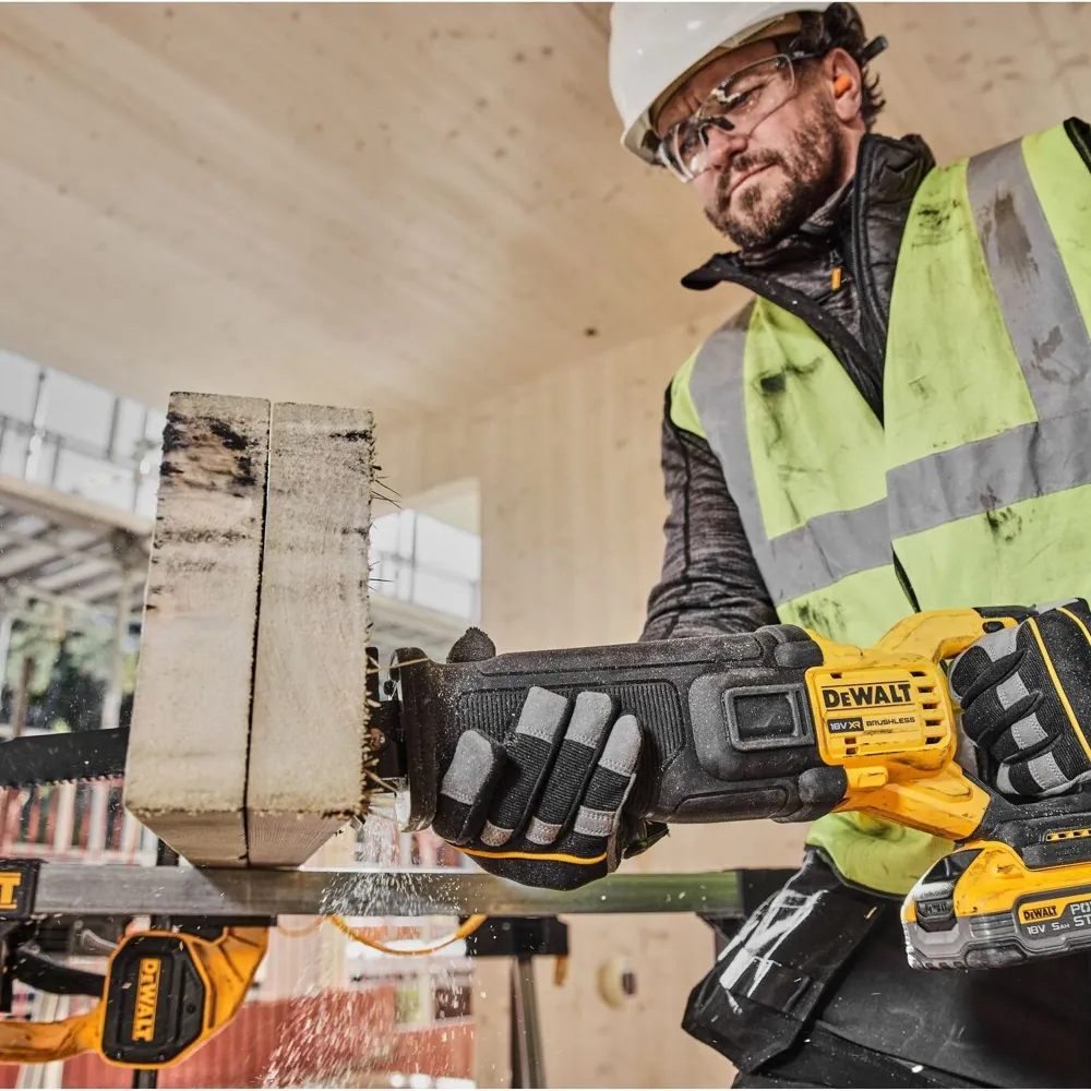 Dewalt DCS386H2T-QW 18 V 5 Ah bezszczotkowa pił uniwersalna