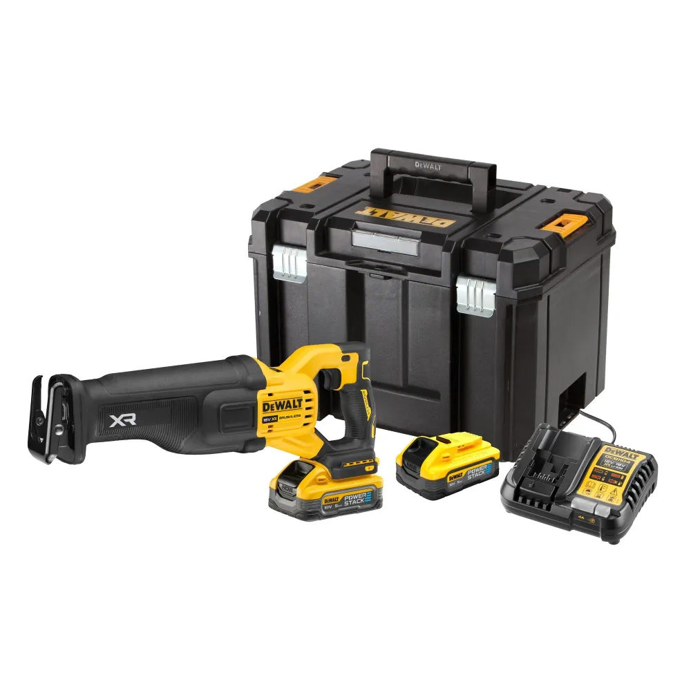 Dewalt DCS386H2T-QW 18 V 5 Ah bezszczotkowa pił uniwersalna