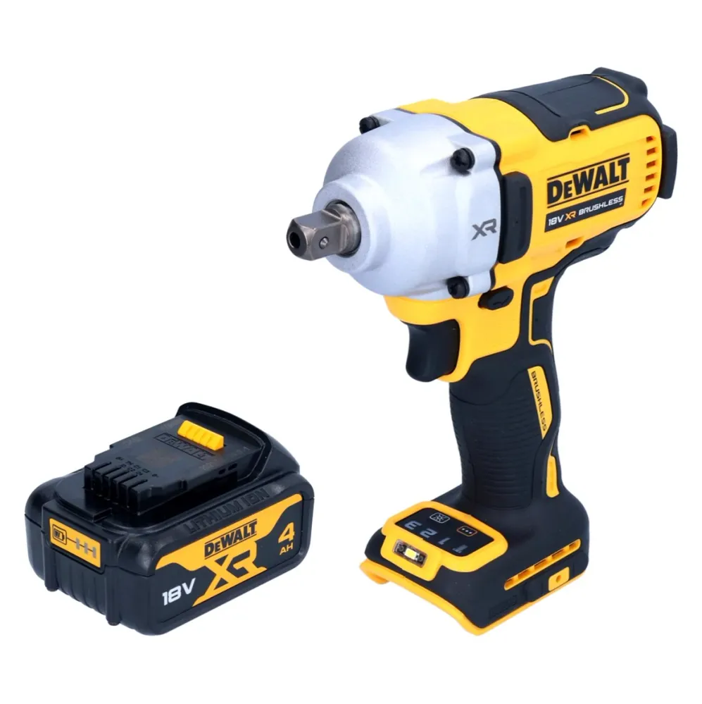 DeWalt DCF 892 N akumulatorowy klucz udarowy 18 V 812 Nm 1/2" bezszczotkowy + 1x akumulator 4,0 Ah - bez ładowarki