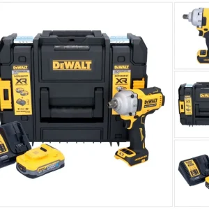 DeWalt DCF 892 H1T akumulatorowy klucz udarowy 18 V 813 Nm 1/2" bezszczotkowy + 1x akumulator Powerstack 5,0 Ah + ładowark...