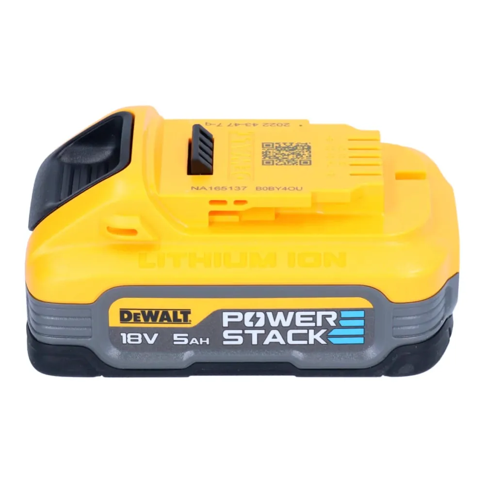 DeWalt DCW 682 NT akumulatorowy płaski frez do kołków 18 V 102 x 20 mm bezszczotkowy + 1x akumulator Powerstack 5,0 Ah + T...