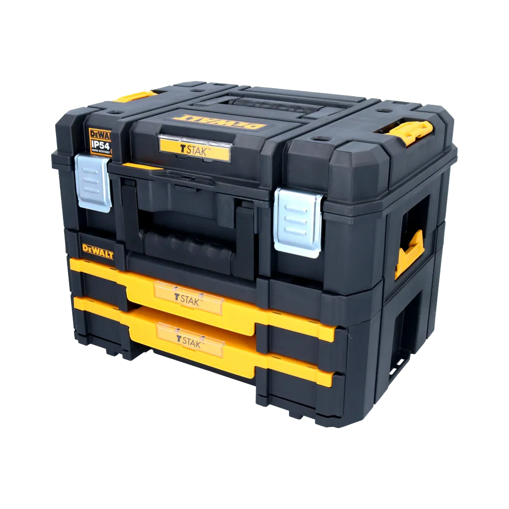 DeWalt DWST 83395-1 TSTAK Zestaw walizek TSTAK II + TSTAK IV 440 x 320 x 337 mm IP54