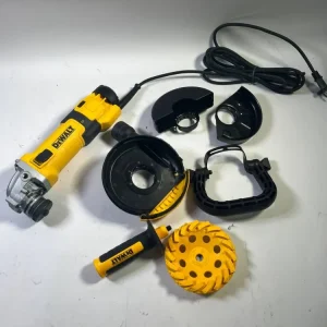 DeWalt DWE 4257 KT Szlifierka do betonu / szlifierka kątowa 1500 W z tarczą garnkową w walizce TStak