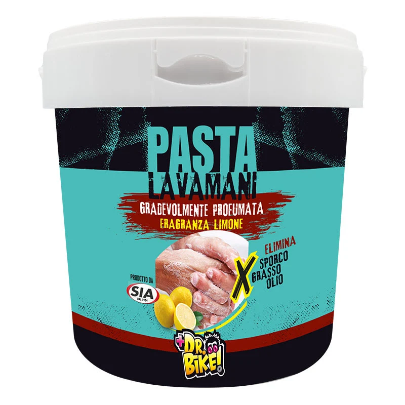 DR.BIKE HIGIENA - Pasta do mycia rąk z drobinkami - zapach cytrynowy - 4kg DR BIKE-CICLO