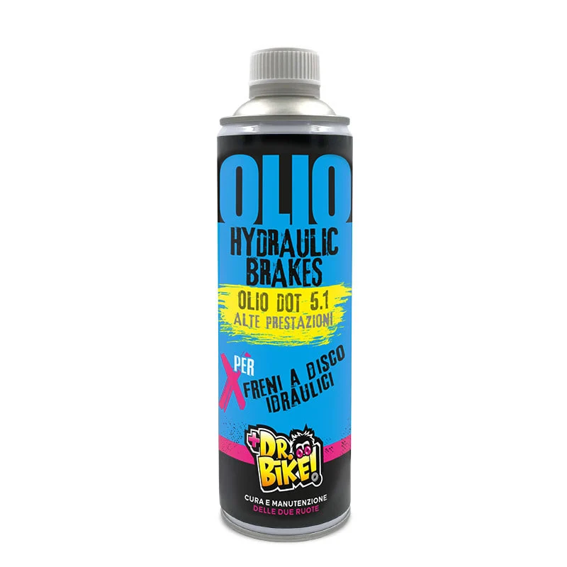 DR.BIKE OLEJE - Syntetyczny olej hamulcowy DOT 5.1 - 500ml DR BIKE-CICLO
