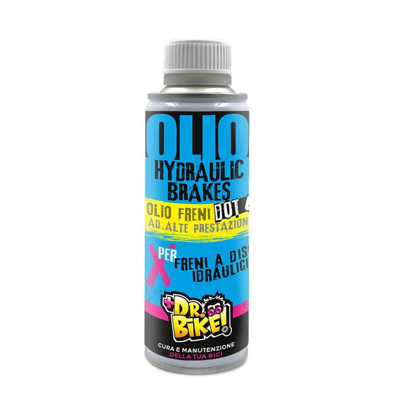 DR.BIKE OLEJE - Syntetyczny olej do układu hamulcowego DOT 4 - 250ml DR BIKE-CICLO