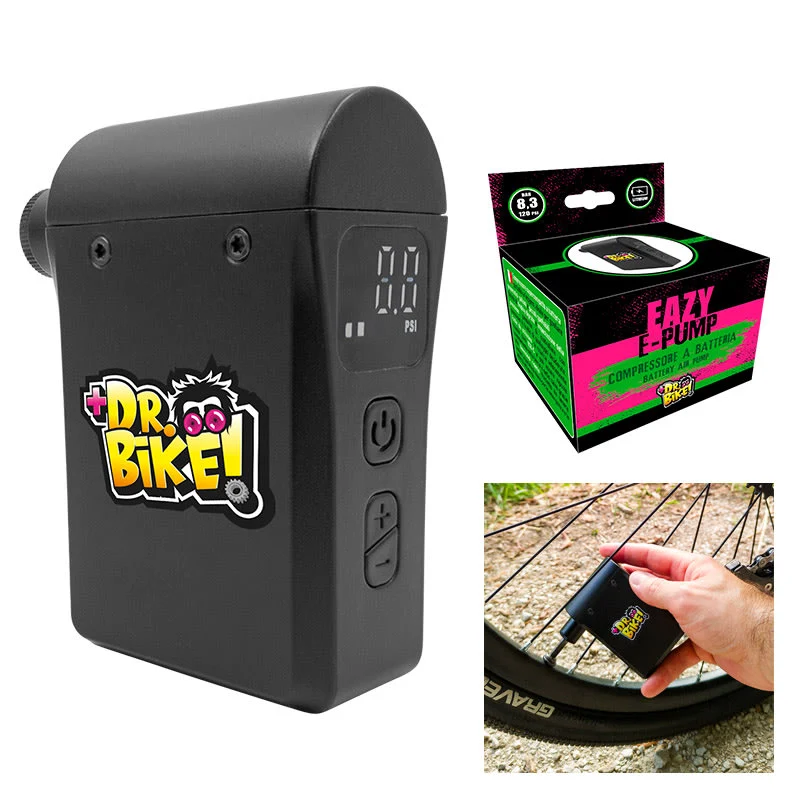 Mini przenośny kompresor powietrza DR.BIKE z akumulatorem DR BIKE-CICLO