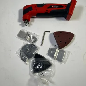 Einhell TC-MG 18 Li-Solo akumulatorowe narzędzie wielofunkcyjne 18 V ( 4465170 ) + zestaw akcesoriów - bez akumulatora, be...
