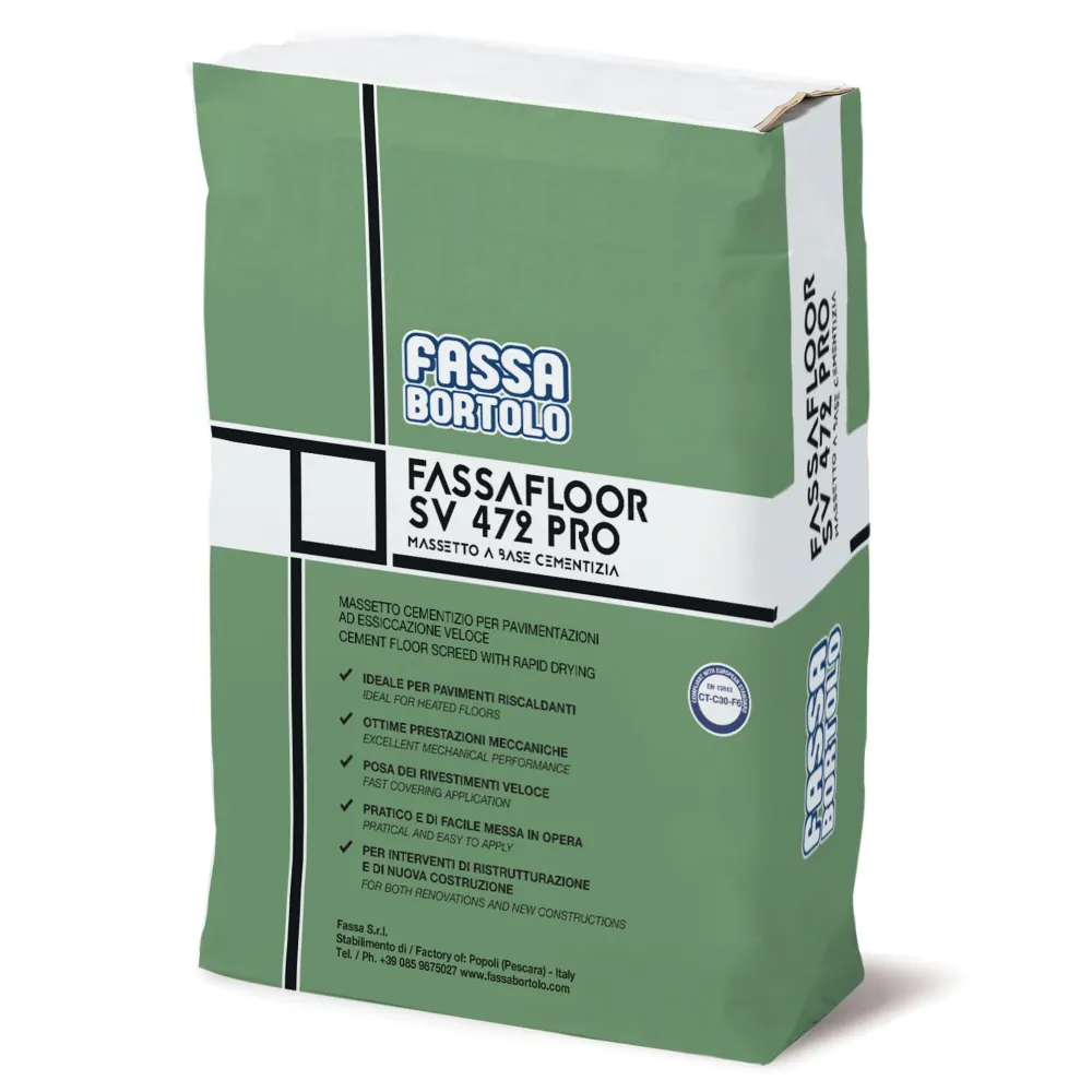 Fassa SV472P PRO 25kg Rapid Screed FASSA BORTOLO