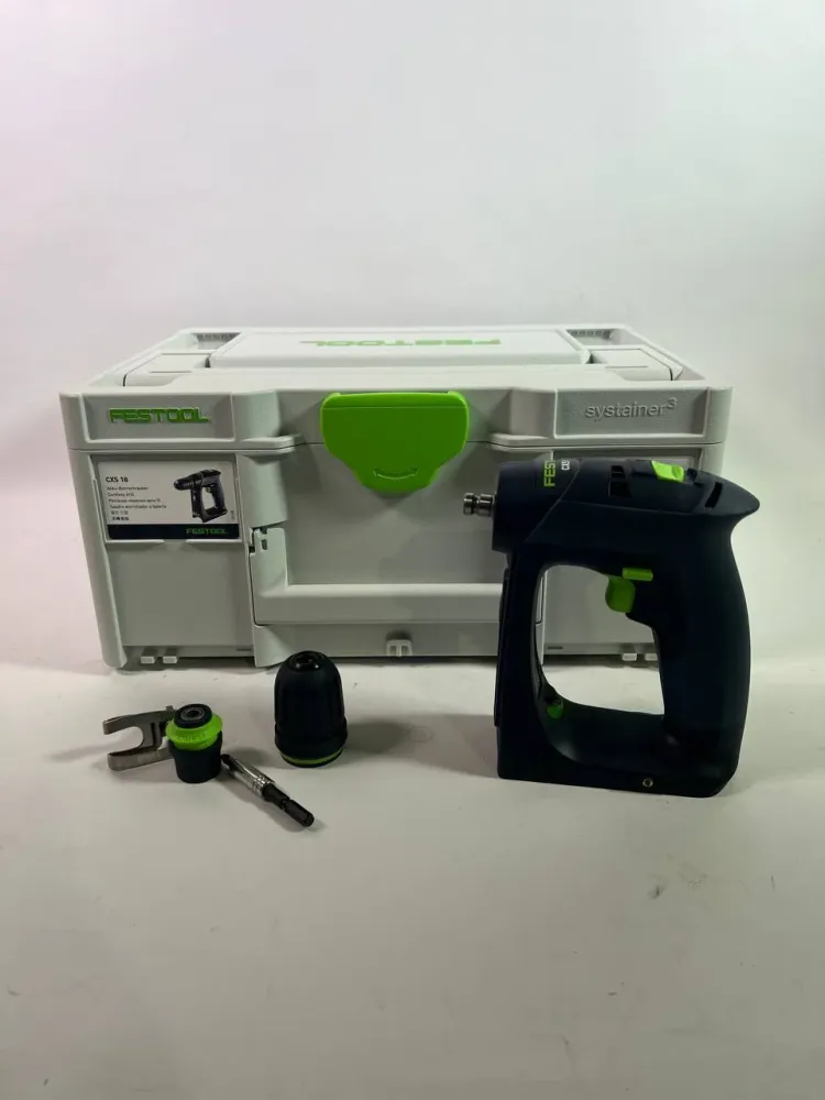 Festool CXS 18-Basic akumulatorowa wiertarko-wkrętarka 18 V 40 Nm bezszczotkowa ( 576882 ) + systainer - bez akumulatora,...