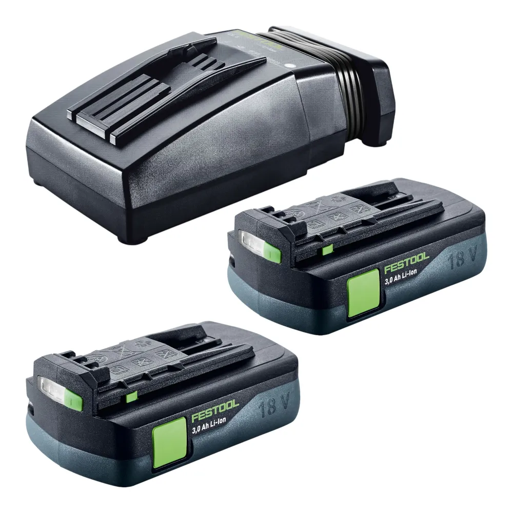 Festool ETSC 2 125-Basic akumulatorowa szlifierka oscylacyjna bezszczotkowa 18 V 125 mm + 2x akumulator 3,0 Ah + ładowarka...