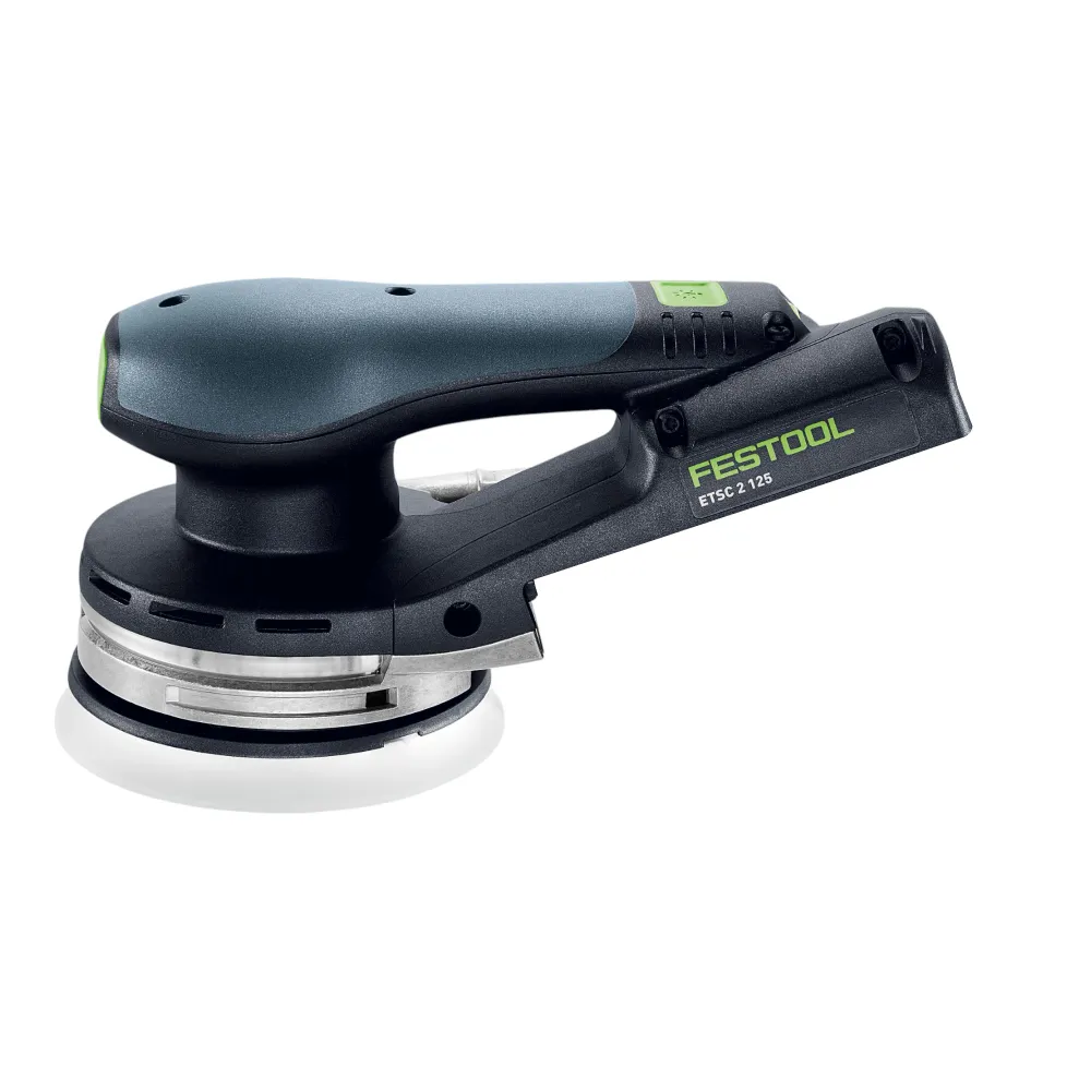 Festool ETSC 2 125-Basic akumulatorowa szlifierka oscylacyjna bezszczotkowa 18 V 125 mm + 1x akumulator 3,0 Ah + ładowarka...